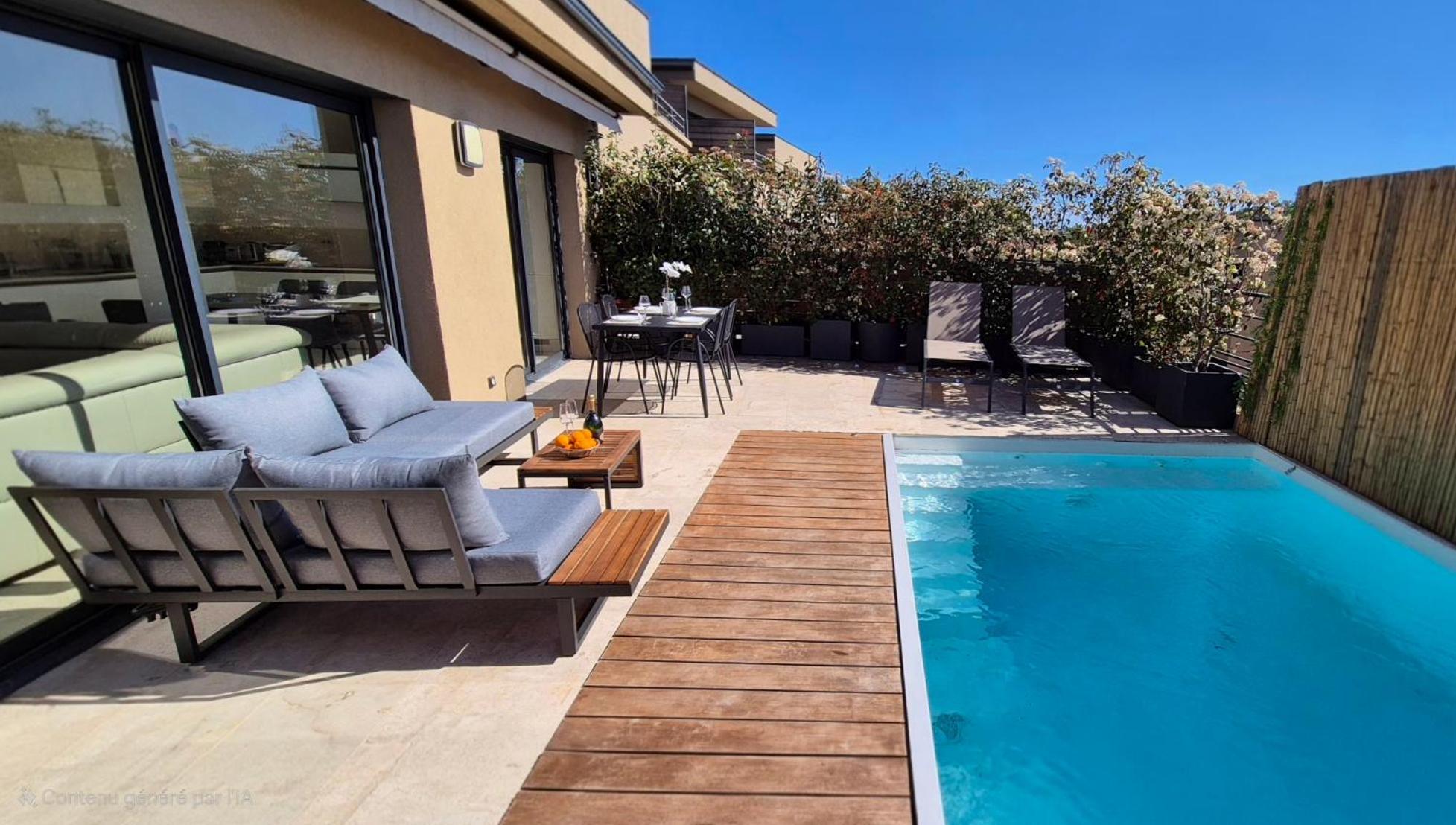 קונקה Villa Moderne De Standing Avec Piscine Privee A 400M De La Plage - 4 Chambres מראה חיצוני תמונה